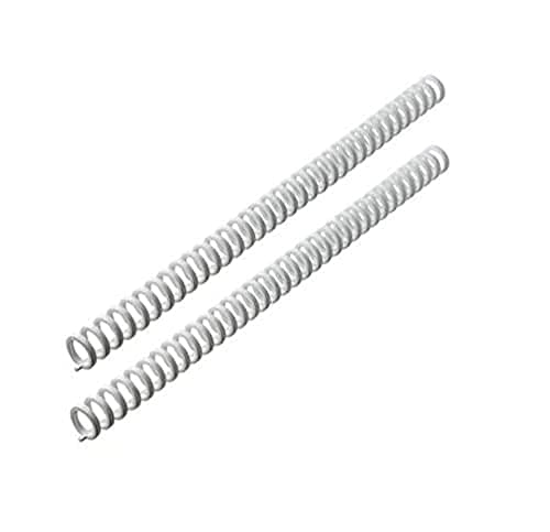 Image of GBC ClickBind Binding Spines, 16 mm, 145 Sheet Capacity, A4, 34 Ring, White, 387340E