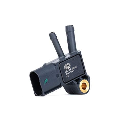 Image of HELLA 6PP 009 409-171 Sensor, exhaust pressure - 3-pin connector - Bolted