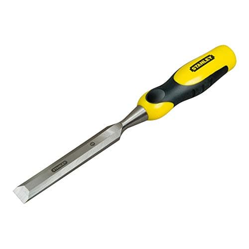 Image of STANLEY 16mm Dynagrip Chisel with Bevel Edge and Strike Cap, 0-16-876