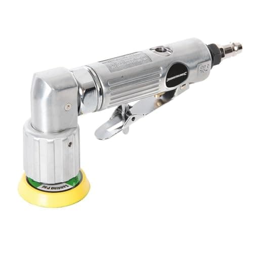 Image of Silverline Mini Air Sander – 2" / 50mm Pneumatic Orbital Sander for Detail Sanding & Finishing (672976)