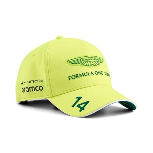 Image of PUMA Aston Martin F1 2026 Fernando Alonso Team Cap - Lime - One Size Fits Most