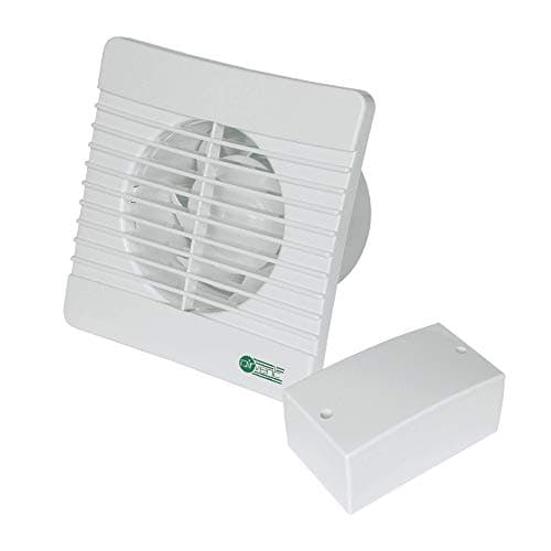 Image of Air Vent 434399 Low Voltage Axial Extractor Fan & Transformer Kit (Timer Model) 100mm 4 Inch SELV 12V. Suitable for use within Zone 1