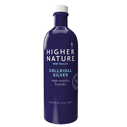 Image of Higher Nature - Colloidal Silver - Purified Water with Premium Grade Silver - Antiseptic Spray, Disinfectant Spray, Colloidal - 200ml