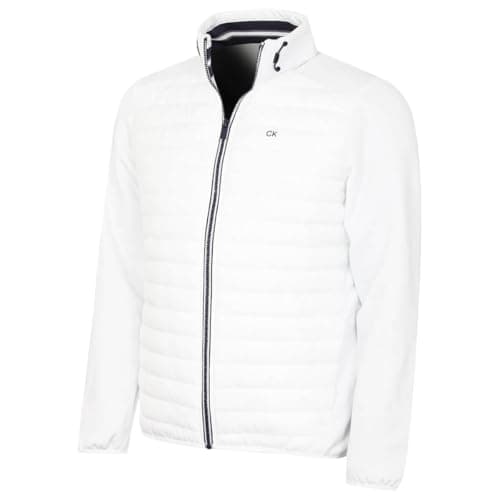 Image of Calvin Klein Mens CK Hybrid Insulate Jacket - White - M