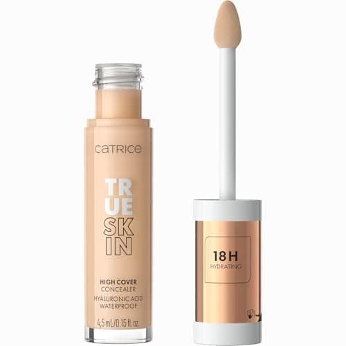 Image of Catrice True Skin High Cover Concealer, Concealer, No 039 Warm Olive, Nude, for Combination Skin, Anti-Pimple, Long-Lasting, Matte, Natural, Vegan, Oil-Free, Alcohol-Free (4.5 ml)