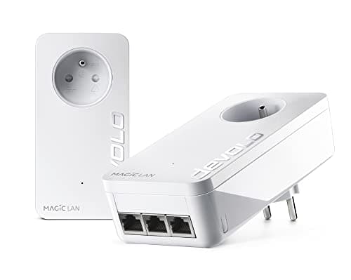 Image of Devolo Magic 2 LAN Triple Starter Kit BE Powerline Starter Kit 2.4Gbps