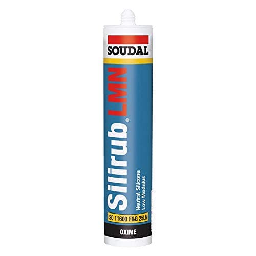 Image of Soudal Silirub LMN Neutral Silicone - 300ml - Clear