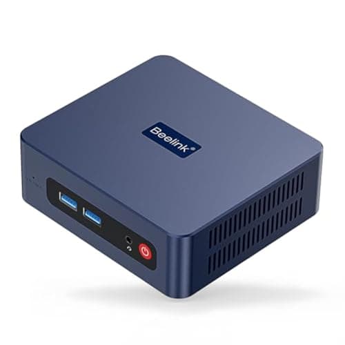 Image of Beelink SER3 Mini PC, AMD Ryzen 3 3200U(up to 3.5GHz) Desktop PC, 16GB DDR4 500GB NVMe SSD Win11 Pro, Radeon Vega 3 Graphics, 4K Dual HDMI, USB3.2, WiFi5, BT5.0, 1000M LAN Mini Office Computer