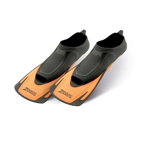 Image of Zoggs Adult Unisex Training Fins, Mesh Bag (Multicolor), EU 34 - 35/UK 3 - 4