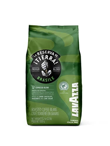 Image of Lavazza Tierra Brasile Authentic Italian Recipe Arabica Coffee, 1.00 kg, CD-Lavazza Tierra Brasile - Authentic