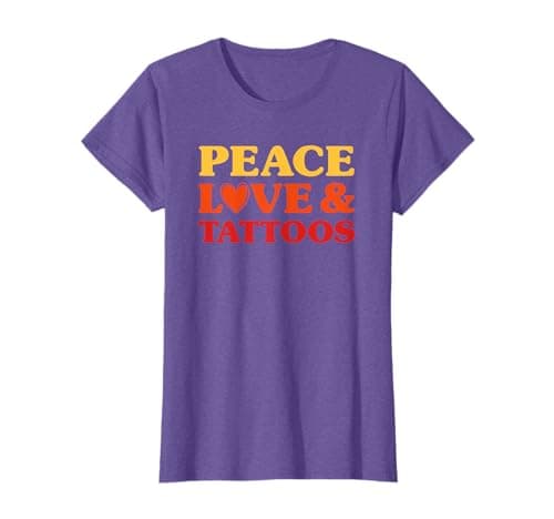 Image of Tattoos I Love Tattoos for Women and Men Tattoo Artists T-Shirt