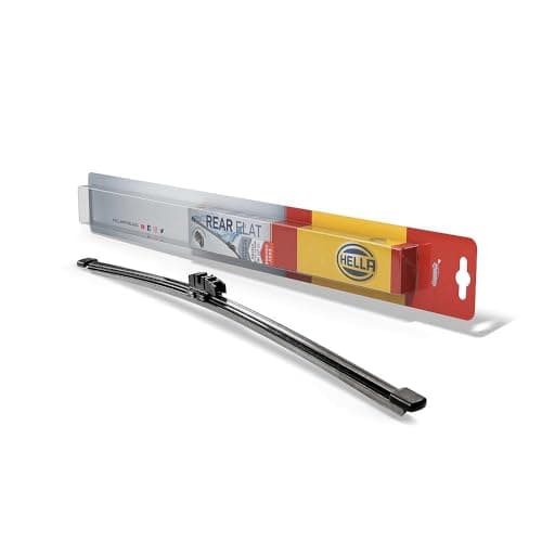 Image of HELLA 9XW 358 179-141 Rear Flat Wiper Blade - RF14 - Flat Wiper Blade - for Left-Hand/Right-Hand Drive Vehicles - 14 Inch - 350 mm - Rear - Quantity: 1