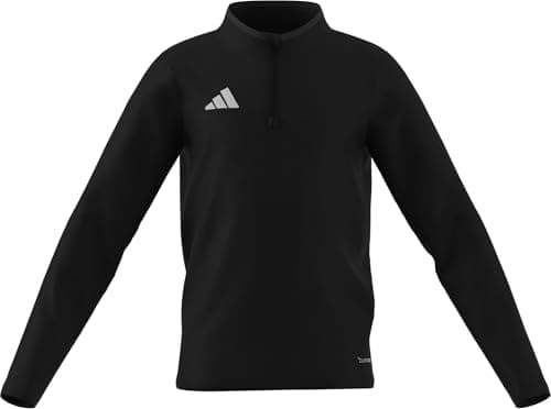 Image of adidas Unisex Kids Entrada26 Training Top Kids, black/white, 9-10 Years