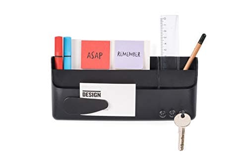 Image of Bi-Office Bi-Silque Magnetic Smart Accessory Box - Black