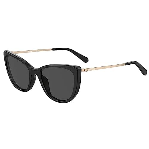 Image of Moschino Love Mol036/s 807/IR BLACK Sunglasses Women's Acetate, Standard, 54