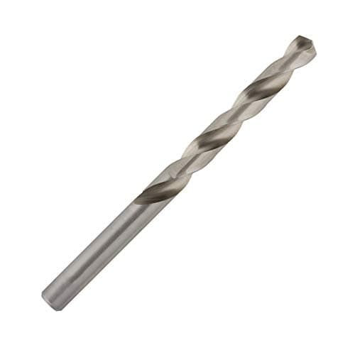 Image of UK Drills HSS Ground Jobber Drill - Titanium Coated Steel Drill - Bit Set for Drilling on Hard Metal, Stainless Steel, Cast Iron - 0.5mm (Pack of 10)