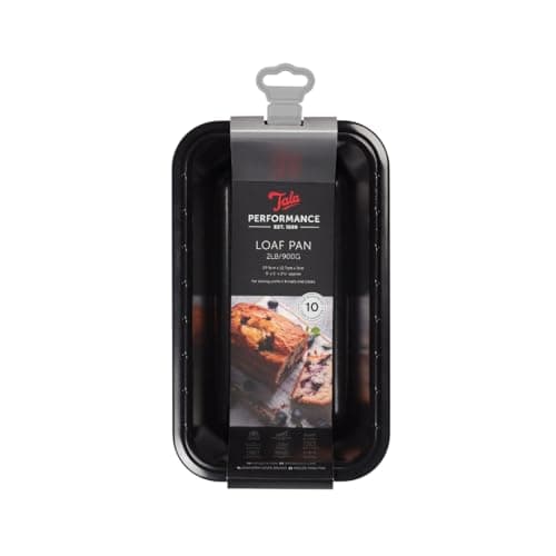 Image of Tala Performance, 2lb Loaf Pan, Professional Gauge Carbon Steel with Eclipse Non-Stick Coating; Perfect loaf tin for Cakes and Loaves, 24.4x14.4x6.95 cm