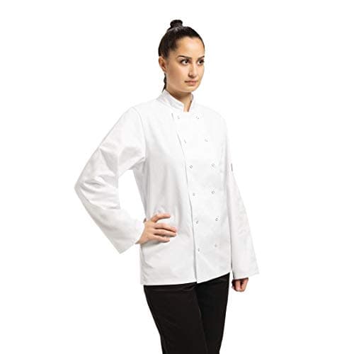 Image of Whites Chefs Apparel A134-L Vegas Chef Jacket, Long Sleeve, White