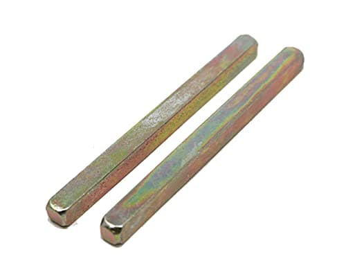 Image of fiXte 2 x Replacement Spare Door Handle Spindle Bar YZP 7.5mm x 85mm / 100mm / 128mm / 150mm Lengths Available (7.5 x 85mm)