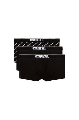 Image of Diesel Men's Damien 3 Pack Trunks, Black/White, S