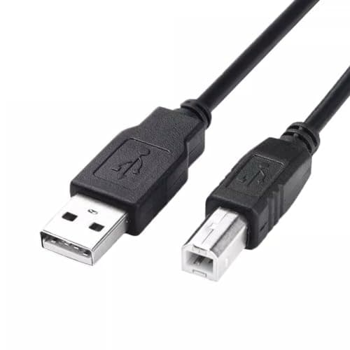Image of ULTRICS Printer Cable 3M, USB A to USB B Cable, High Speed Printer USB Cable Wire Lead for Printers, Scanners, DAC and USB Type B Devices, Compatible with Epson, Brother, Dell and More