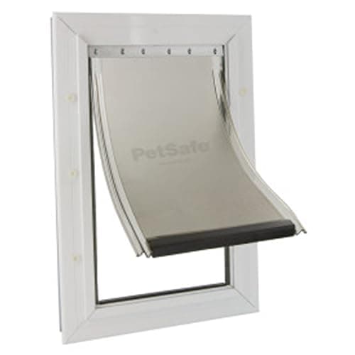 Image of PetSafe Aluminium Pet Door, Durable Design, Easy Installation, Weather-Resistant Seal, For Multiple Pets, L