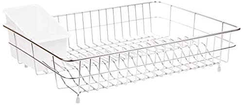 Image of Delfinware 3800SS Stainless SteelTraditional Large Drainer, Steel, Silver