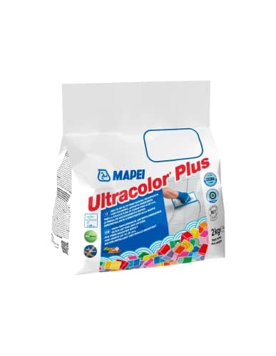 Image of Mapei Ultracolor Plus Grout 100 White 2kg | MAPULTGRO1002PL