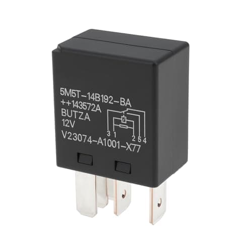 Image of YINETTECH 1x 4Pin Automotive Relay V23074-A1801-X17 5M5T-14B192-AA Compatible with Ford 12V