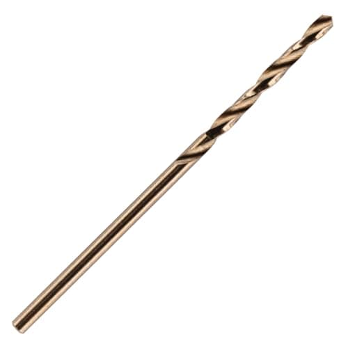 Image of 1.5mm HSS Gold Cobalt Jobber Drill Bit For Drilling Stainless Steel And Hard Steels/Metals. (1.5mm x 40mm Cobalt Jobber Drill)