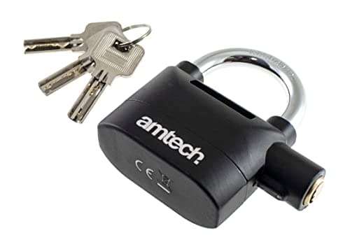 Image of Amtech T2310 Heavy Duty Alarm Padlock