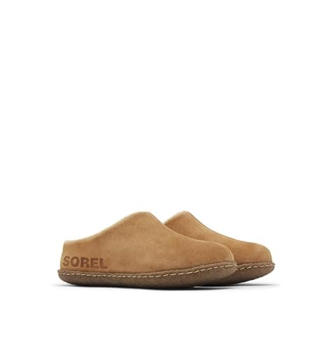Image of Sorel KIDS LANNER RIDGE II Unisex Kids Slippers, Brown (Camel Brown) - Youth, 13 UK