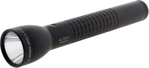 Image of Maglite 3D Cell LED Torch – Matt Finish with Handle Waffle Design 625 lm, 29.5 cm Black ML300LX S3CC6
