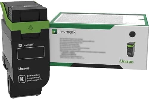 Image of Lexmark - Black - Original - Box - Toner Cartridge LCCP, LRP CS531dw, CS632dwe, CX532adwe, CX635adwe