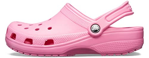 Image of Crocs Unisex Classic Clogs (Best Sellers) Clogs , Pink Lemonade,7 UK Men/ 8 UK Women