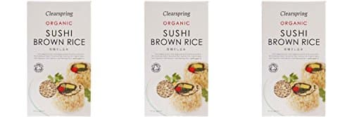 Image of (3 PACK) - Clearspring - Sushi Brown Rice | 500g | 3 PACK BUNDLE