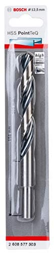 Image of Bosch Professional PointTeQ HSS Twist Drill Bit (for Metal, Reduced Shank, 12.5 x 101 x 151 mm, Accessories for Drill Driver)