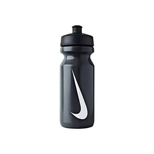 Image of NIKE Unisex Big Mouth Water Bottle, Black/Black/White, 650 ml, Plastic