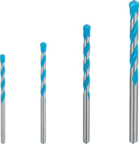 Image of Bosch 4x EXPERT CYL-9 MultiConstruction Drill Bit Set (for Concrete, Soft tiles, Ø 4-8 mm, Professional Accessory Impact Drill/Driver, Rotary Drill/Drivers)