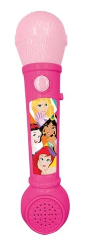 Image of LEXIBOOK, Light-Up Microphone with Melodies and Sound Effects, Pink, MIC80DP