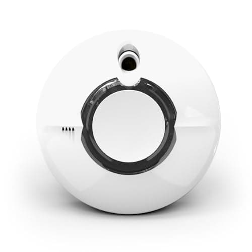 Image of FireAngel FP2620W2-R Pro Connected Smart Smoke Detector with 10-Year Life Battery - Interlink Fire Alarm for Home with App, White, 1-Pack