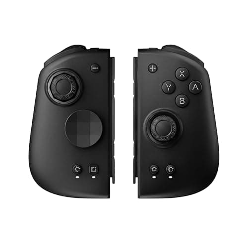 Image of GameSwap Mobapad M6HD Joycon Pair for Nintendo Switch & OLED - Hall Effect Joysticks (Drift-Free), Omron Mechanical Buttons, HD Rumble, NFC Amiibo Support, 6-Axis Motion Control (Black)