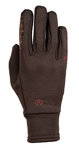 Image of Roeckl Sports equestrian gloves WARWICK, winter riding glove, mocha 7