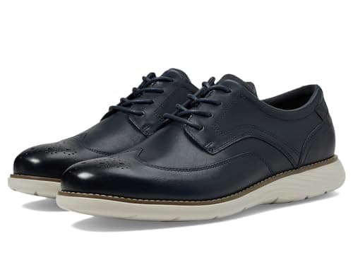 Image of Rockport Men's Garett Wing Tip Oxford, New Dress Blues, 11.5