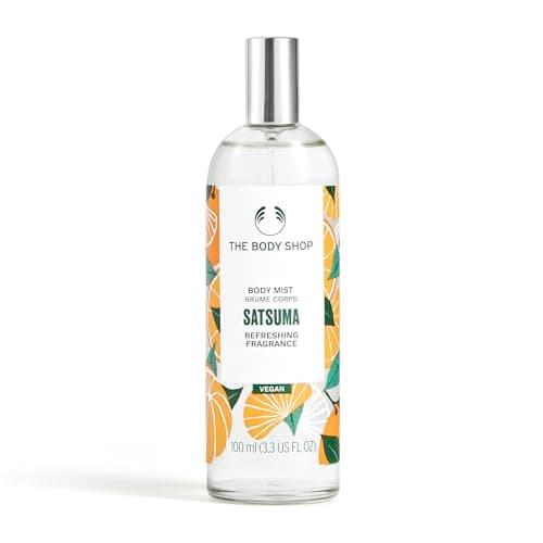 Image of The Body Shop Satsuma Body Mist (1x 100ml), Refreshing Citrus Body Mist for Women, Zesty Mist with 96% Natural-Origin Ingredients, Uplifting Body Spray, Vegan Body Care