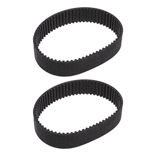 Image of ECSiNG 2pcs Rubber Planer Drive Belts HTD201-3M-14 67-Teeth Closed-Loop Synchronous Timing Belt CT2610387984 Compatible With Bosch Skil