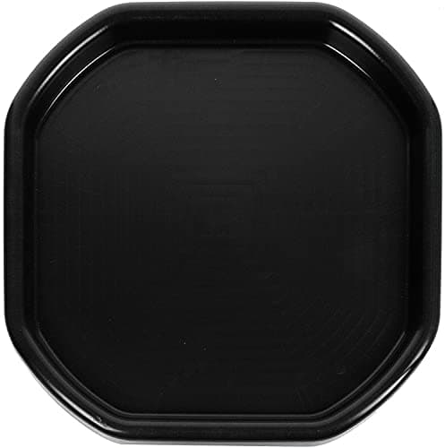 Image of Black Small Mixing Tray 70cm x 70cm Octagonal Colourful Tuff Trays concrete and Mortar Mixing Tray Kids Messy Activities Plastic Tuff Spot Board Water Sand Activities Sand Plastering (Single)