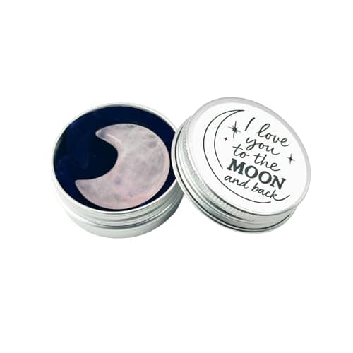 Image of Ben & Bel “I Love You to the Moon and Back” Crystal Moon Keepsake in Elegant Keepsake Tin – Meaningful Gift for Birthdays, Graduations & Anniversaries for Someone You Love