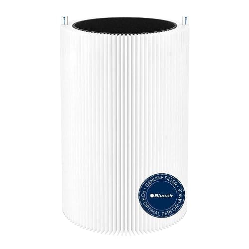 Image of Blueair Genuine HEPASilent Replacement Filter for Blue 411/3210 Air Purifier – Removes 99.97% of Pollen, Dust, Pet Dander, Mould, Bacteria & Viruses Activated Carbon Reduces VOCs, Odours, Chemicals