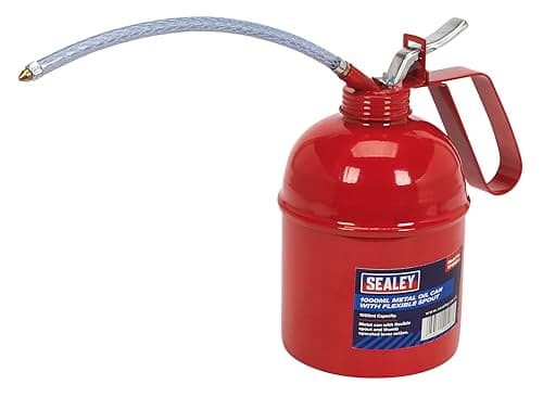 Image of Sealey, Metal Oil Can Flexible Spout, 1000ml - TP1000